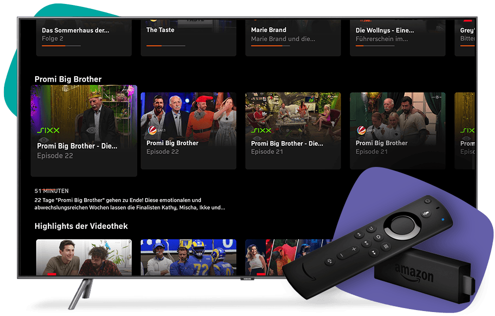 Cap Player App auf Amazon Fire TV
